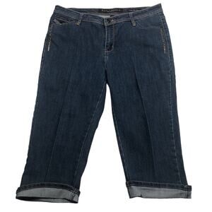 Salt Works Medium rise cropped jeans 14W